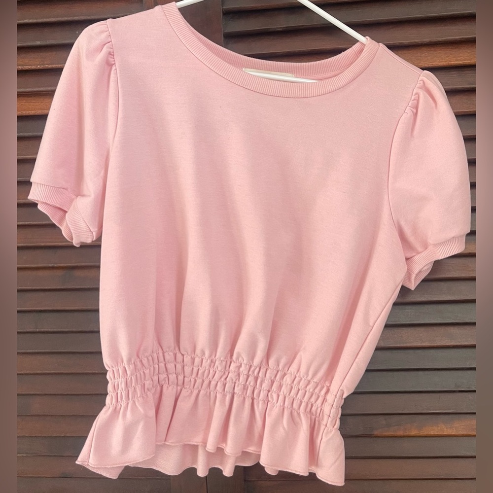 Pink blouse